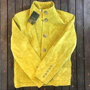 Oak Moss Suede Blazer